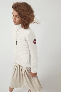 Chamarras Canada Goose Niños Outlet - HyBridge Chaqueta De Plumas Blancos WI8476530